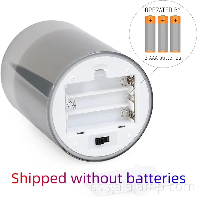 Vela electrónica sin humo, decoración de restaurantes de confesiones navideñas